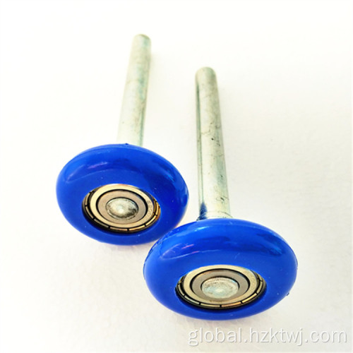 Plastic Roller With Stem And Bearing 2*4 Garage door blue nylon roller Manufactory